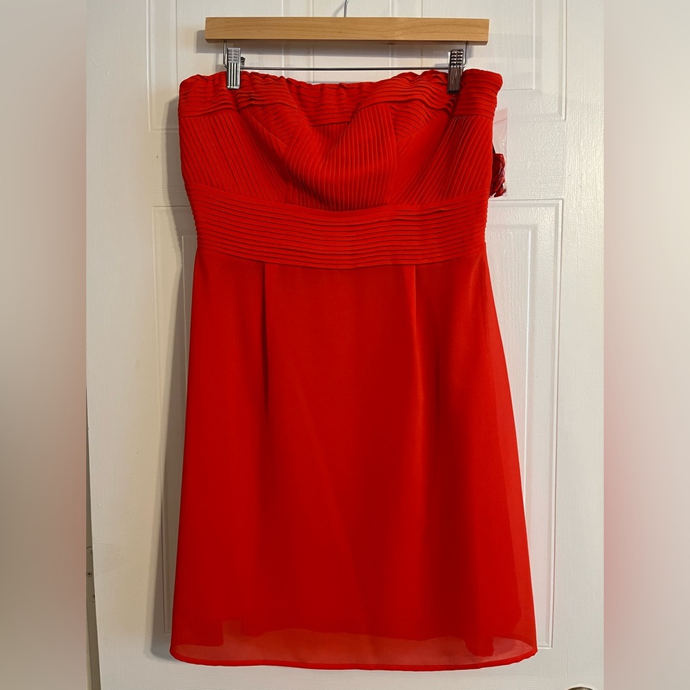 NWT Red strapless mini dress - Gianni Bini Size 10